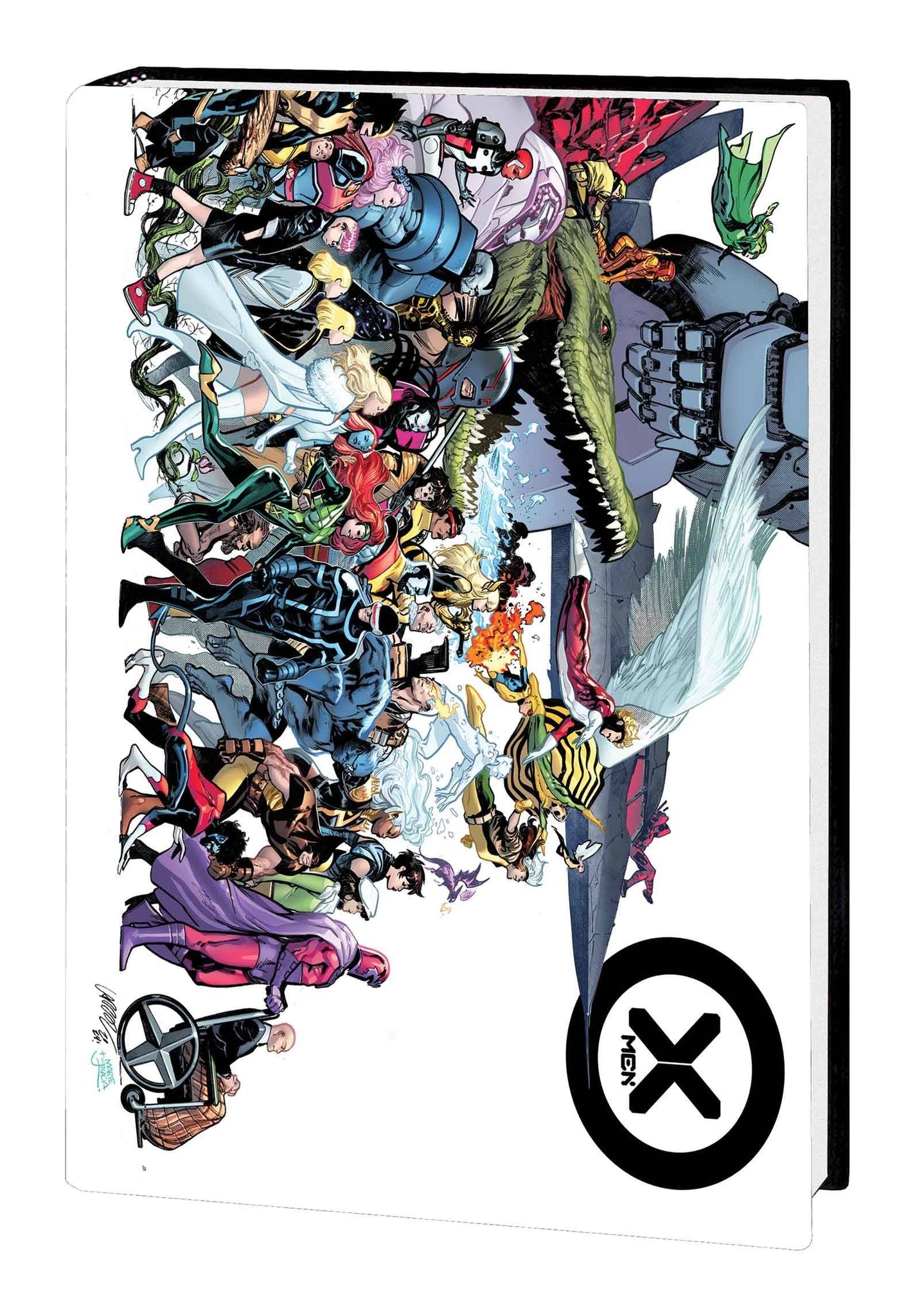 Fall of the House of X / Rise of the Powers of X Omnibus (Laraz DM cover)