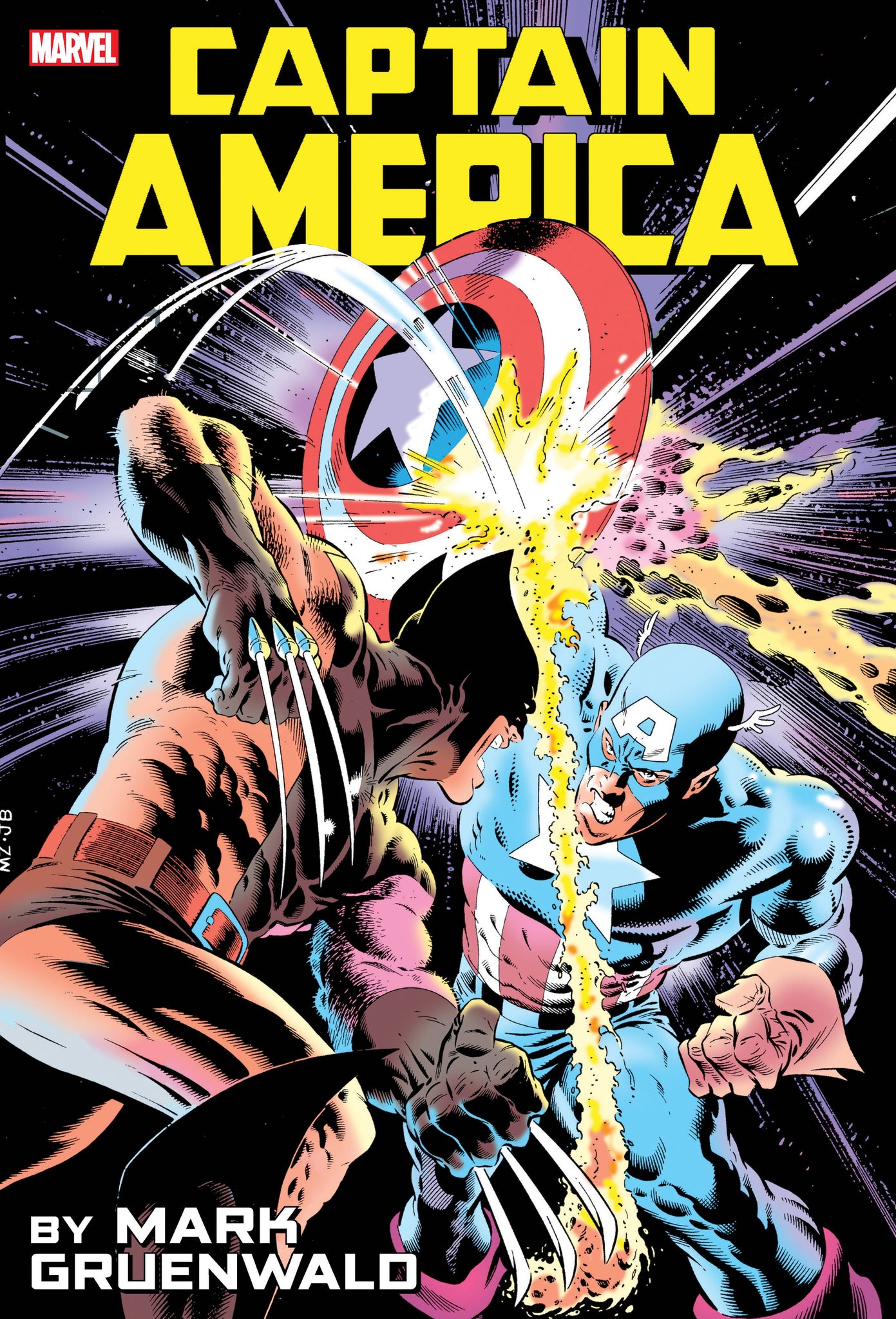 Captain America by Mark Gruenwald Vol. 1 Omnibus (main cover)