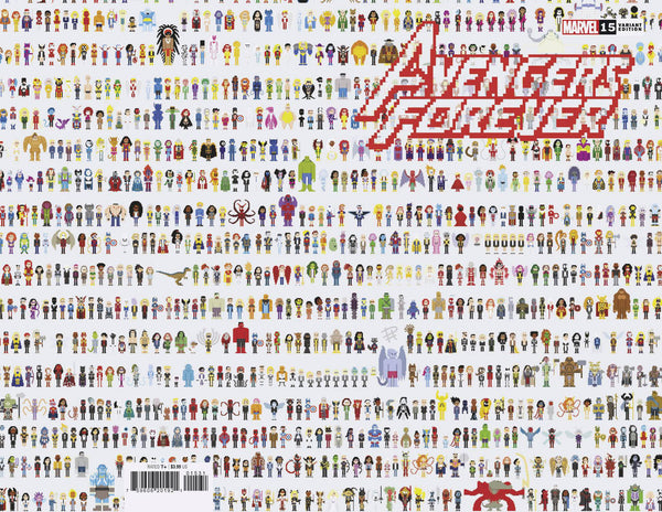 Avengers Forever fifteen Hainsworth connecting 8-bit wraparound variant