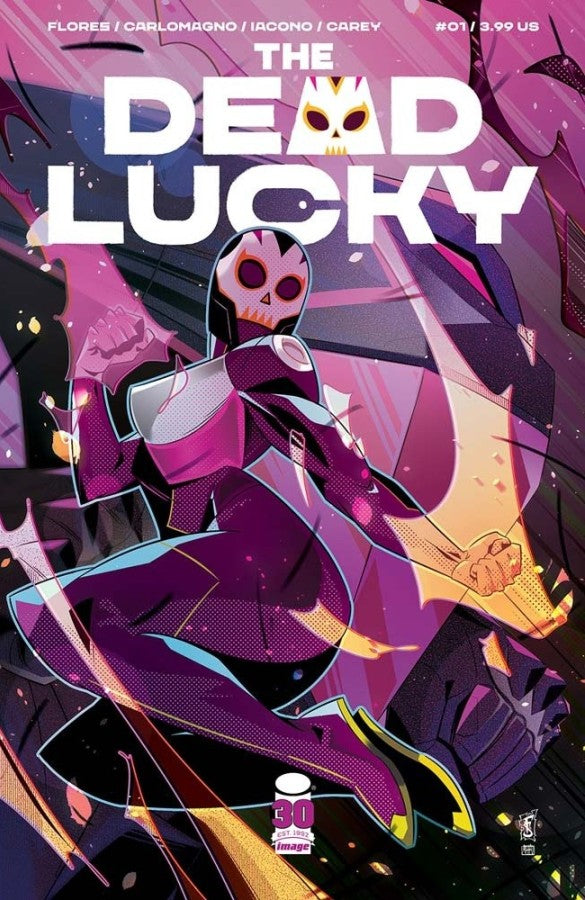 The Dead Lucky Number One (from the Radiant Black universe) - B cover